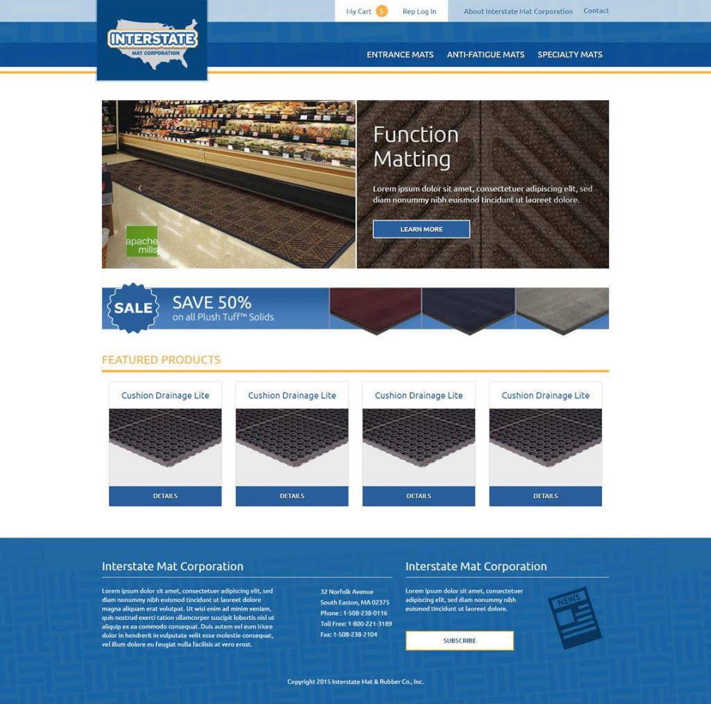 Magento eCommerce Online Shop Entwicklung fur individuelle Fusmatten