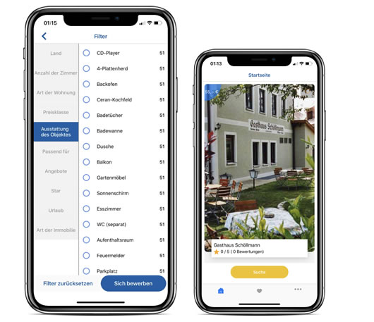 Projects - App Development Entwicklung mobiler Apps berlin