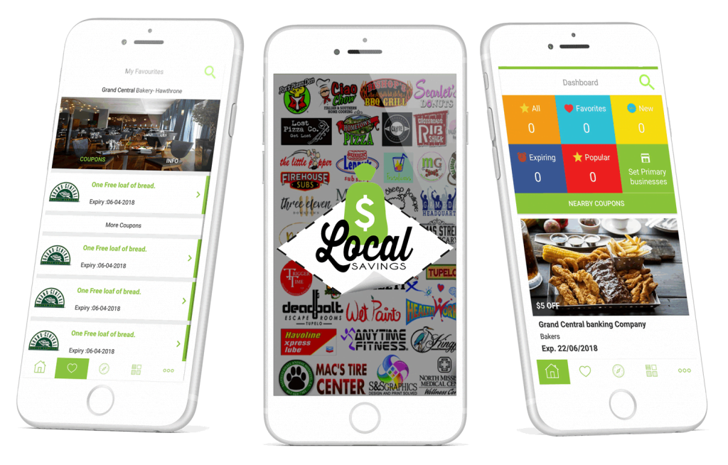Projects - App Development Gutscheinliste Marketplace Mobile App